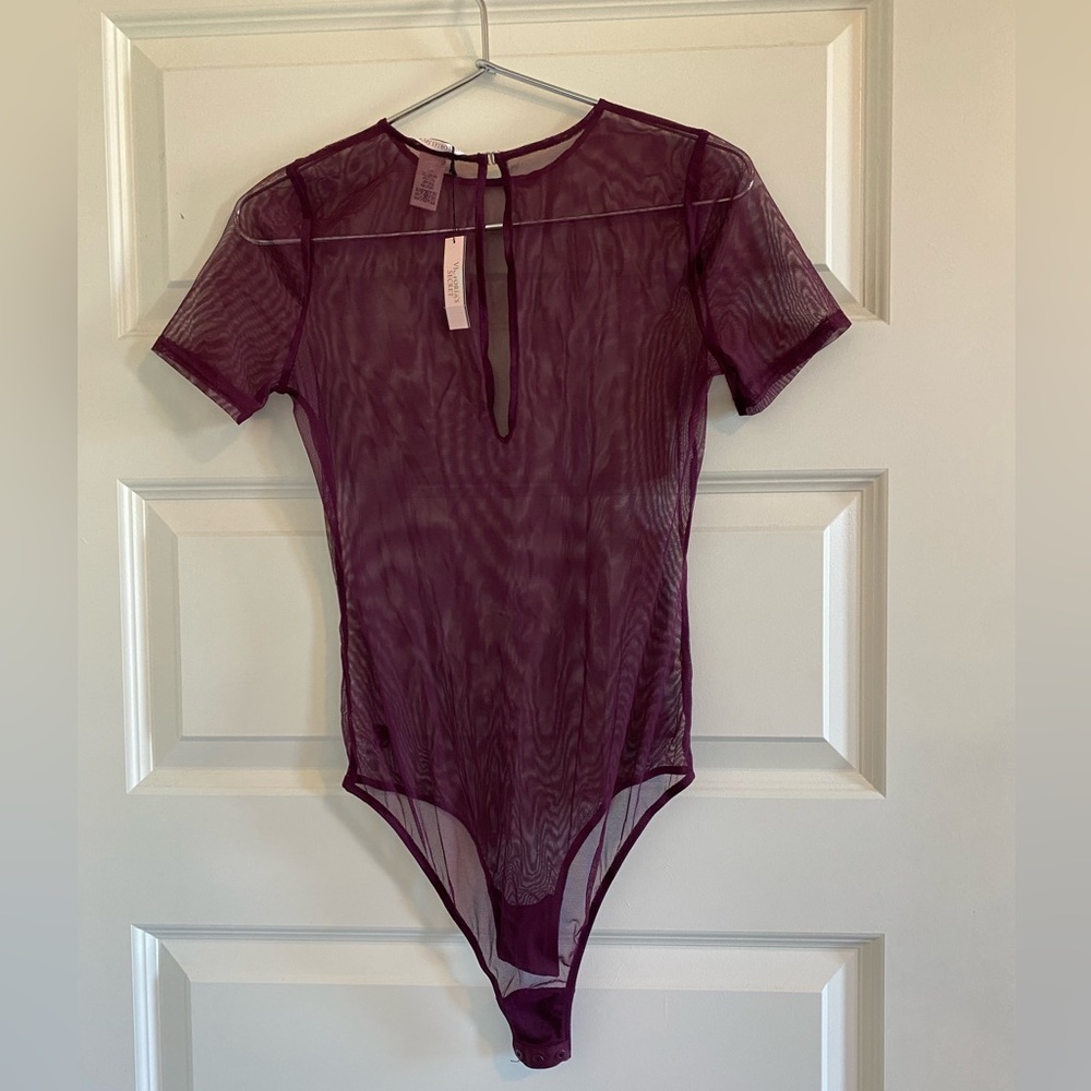 NWT y2k Victoria’s Secret Sheer Bodysuit - Picture 2 of 5